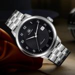 Stainless Skeleton Men Mechanical Watches OEM Luxury Tourbillon Waterproof