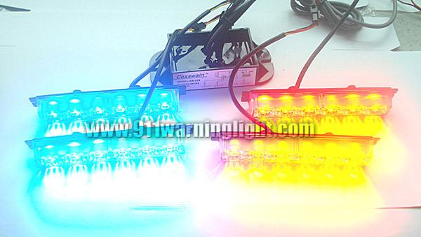Cheap (SA-628) 4X6 LED Grill light, 24pcs 1W LEDs, 12VDC, Waterproof for sale