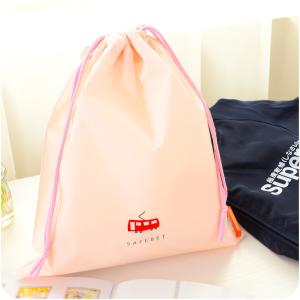 Quality Reusable Sports 210D Polyester Drawstring Bag Backpack Promotional wholesale