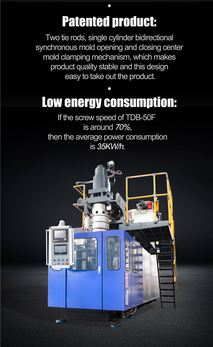 Jerry Can HDPE Large Blow Molding Machine 20L Fully Automatic Manufacturing Machine