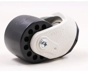 Quality Low Profile 670kg Polyurethane Swivel Casters With Stem Brake wholesale