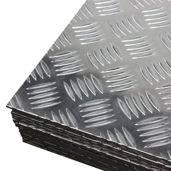 6MM 4MM Aluminium Chequered Plate Al Embossed Tread Plate 5052 5083 5754 3004
