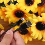 Nylon Braided 1.5M Cable Magnetic 3 In 1 Charging Cable