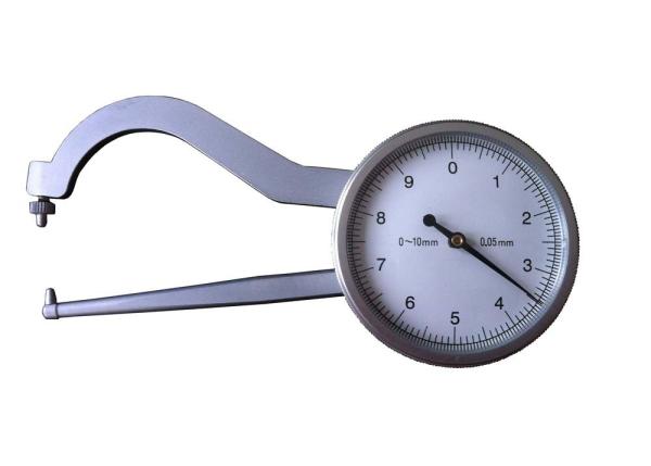 0-10mm Dial Snap Caliper Gauge With Accurate 0.05mm Graduation For Thickness