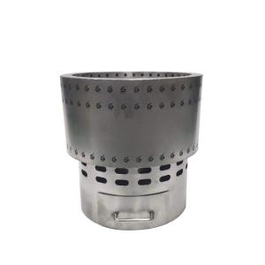 Quality Stainless Steel 400mm Flame Genie Wood Pellet Fire Pit/Round Outdoor Camping Fire Pit wholesale