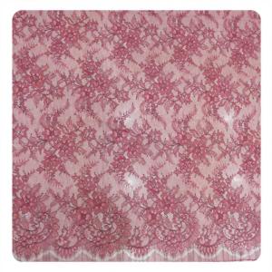 Quality Beautiful Red And Blue Eyelash Lace Trim By The Yard For Wedding Dress wholesale