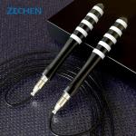 Adjustable Crossfit Jump Rope Black High Speed Self Locking Bodybuilding