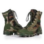 8 Inch 9 Inch Custom Military Boots Black Wear-Resistant Wicking Tactical Hiking