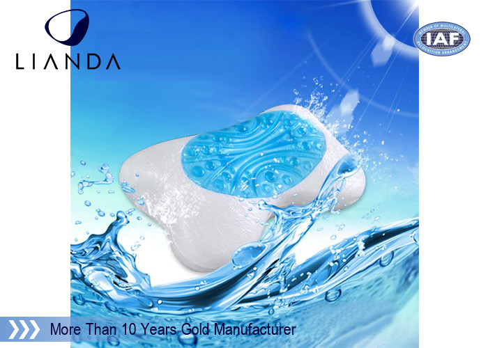 Reversible Cool Gel Memory Foam Pillow for Sleeping health care , cool gel contour pillow