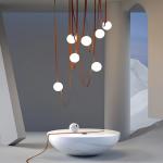 Minimalist Duplex Floor Wabi Sabi Style Designer Villa Belt Living Room Dining