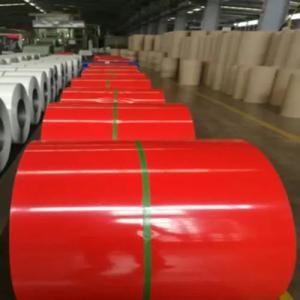 Quality 0.18 To 2.0mm Color Coated Steel Coil Dx51d Galvanized Steel SMP Coating wholesale