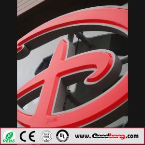 Quality acrylic vacuum forming 3d lighting waterproof led make up light box wholesale