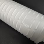 10" 254mm 1.2m3/H Disposable Polypropylene Pleated Membrane Filter Cartridge