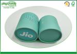 Rigid Cardboard Tube Boxes Colorful Printed Stamping Logo High End Durable
