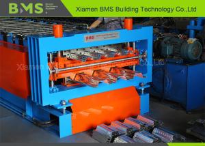 Quality Double Floor Deck Roll Forming Machine , Plate Roll Forming Equipment wholesale