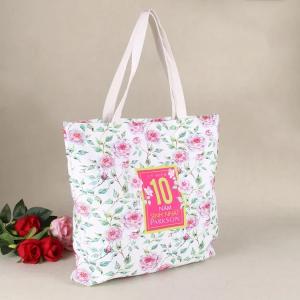 Quality High Strength Pink Promotional Gift Bags With Strong Hardness Long Rope wholesale