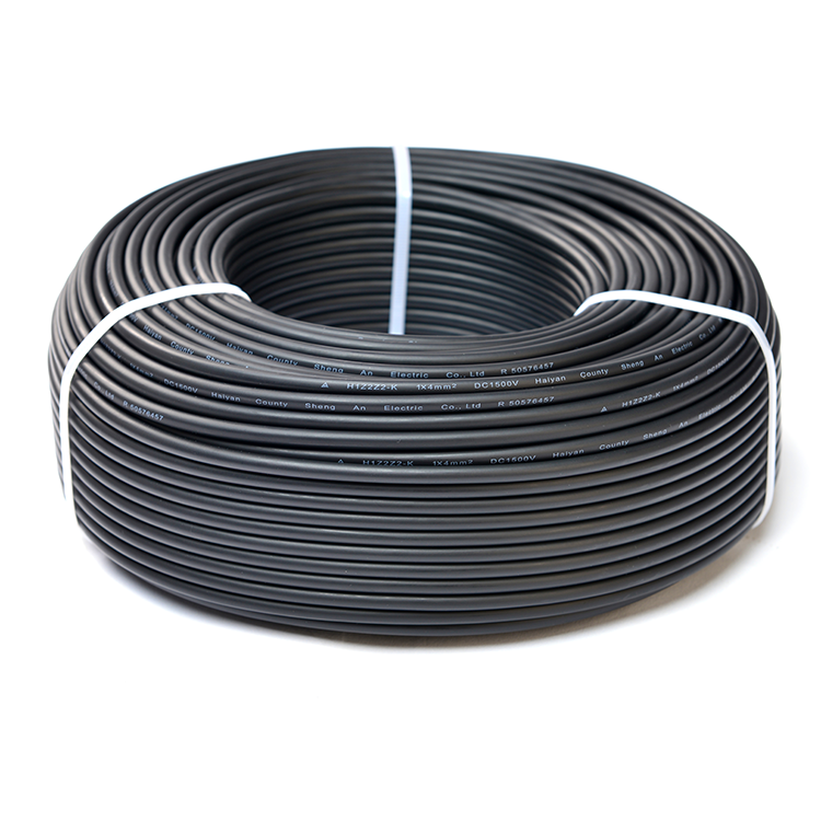 Rated Voltage DC 1500V UL4703 PV Cable AWG 8 Overhead Halogon Free Solar Panel Solar Energy System