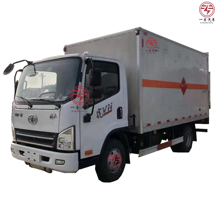 Small Box Cargo Truck 89HP LHD Mini Vans For Cargo Diesel Fuel Car with ABS within FAW