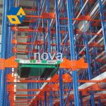Warehouse Heavy Duty Radio Shuttle Pallet Rack 4 Ways Flexible Economic