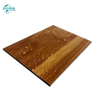 Quality Elegant Woodgrain Fire Retardant ACP With 6mm Aluminum Panel wholesale