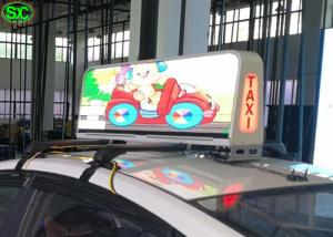 Quality HD Video IP65 waterproof car roof led sign display , led sign double sided wholesale