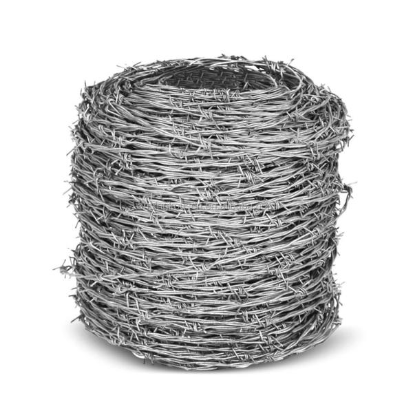 Galvanized Twist Barbed Wire Coil with Customer Requirements Length 20m/25m/30m