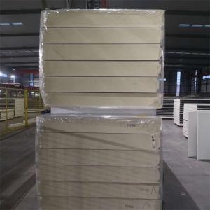 Quality Insulation Board Cool Room Panels 50mm Non Flammable B1 Density Range 30 - 50 Kg/m3 wholesale