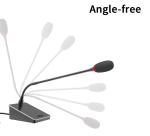 supercardioid Desktop Audio Conference Microphone Network PoE