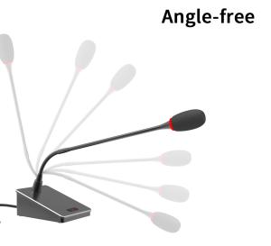 Quality Professional Network Audio Dante Microphone Desktop PoE 24bit For Conference Room wholesale