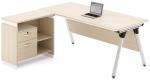 Modern Office Executive Table With Steel Legs 3 Years Warranty