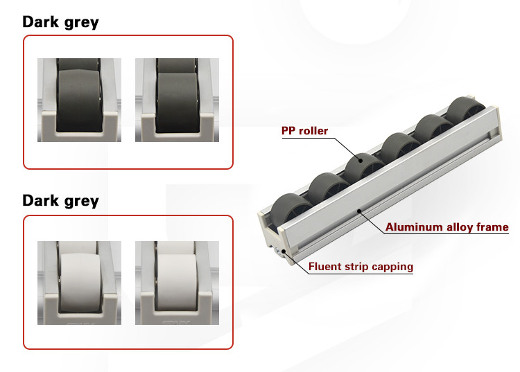 Strengthen Sheet Metal 41x35 Aluminum Roller Track