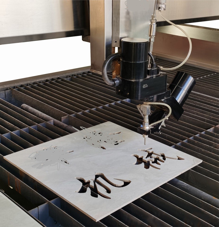 CNC 5 Axis Water Jet Machine