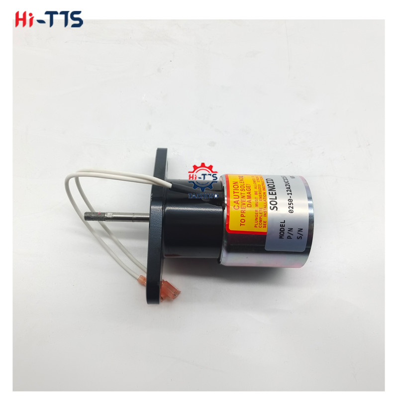 12V Power Stop Shutoff Valve Solenoid 0250-12A2UC11S3 For Diesel Engine Actuator Fuel Pump