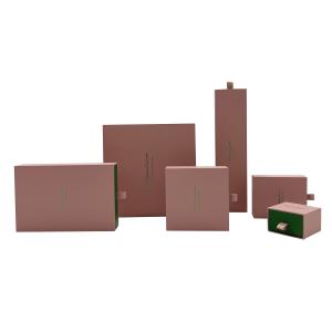 Quality Customized Logo Luxury Jewelry Packaging Boxes with Ribbon Handle wholesale