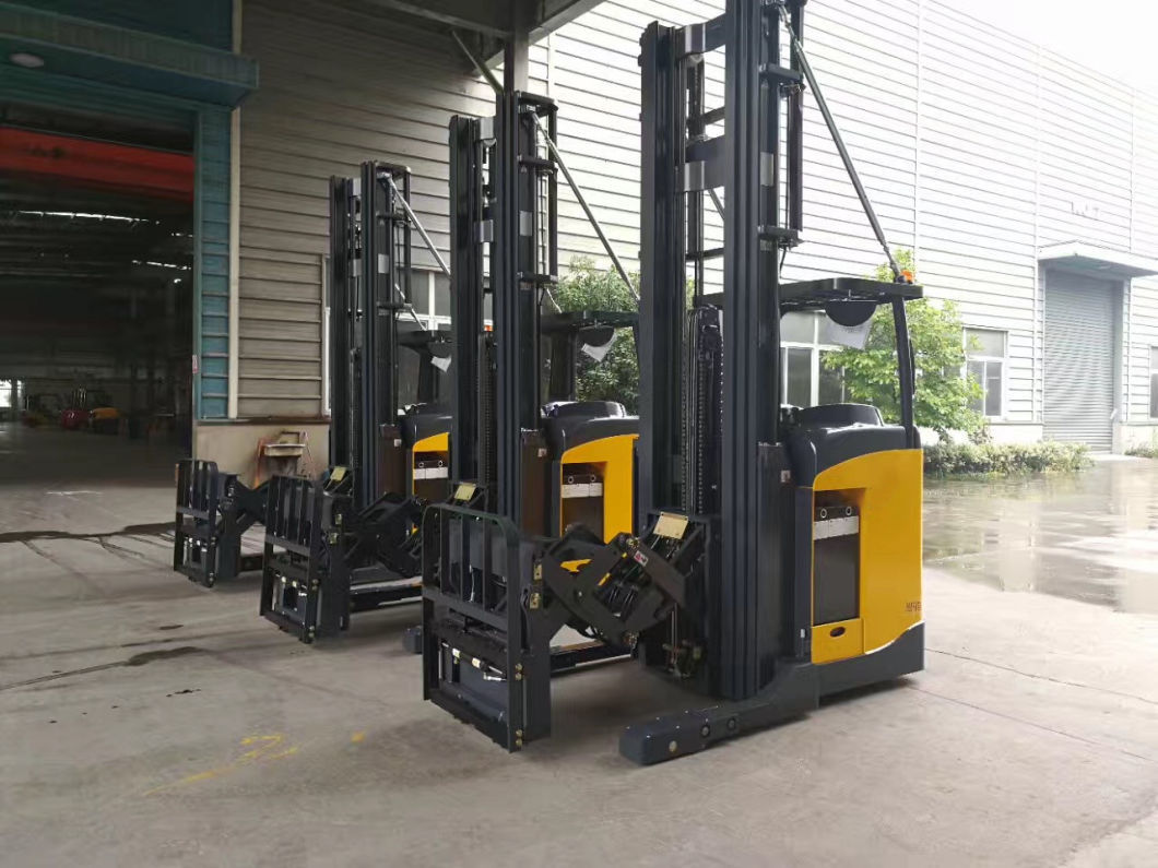 Snsc 1500kg 2000kg Reach Forklift Double Scissor Reachtruck