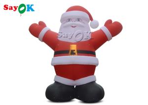 Quality Holiday Decorations 6m pvc Inflatable Santa Claus wholesale
