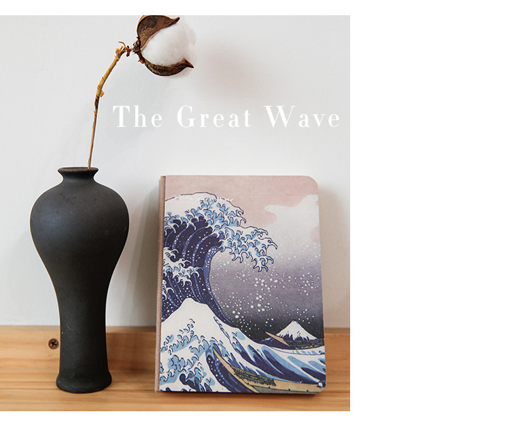 Retro Van Gogh Oil Painting Notepad Artistic Literary Notebook for Business Promotion