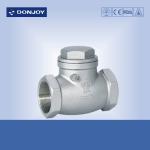 SS304 /SS316L ,Stinaless steel BSP Female thread swing Check valve,