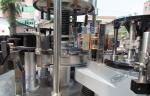 Rotary Type Self Adhesive Sticker Beer Glass Bottle Labeling Machine For Single