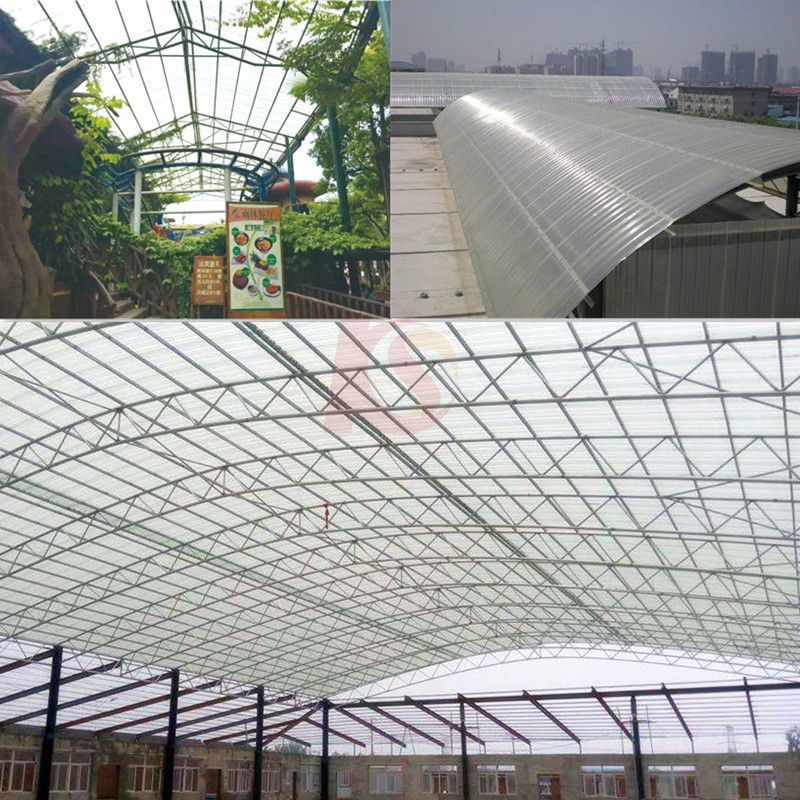Withstand Extreme Temperature From for a Long Time Fiberglass FRP Roof Sheet