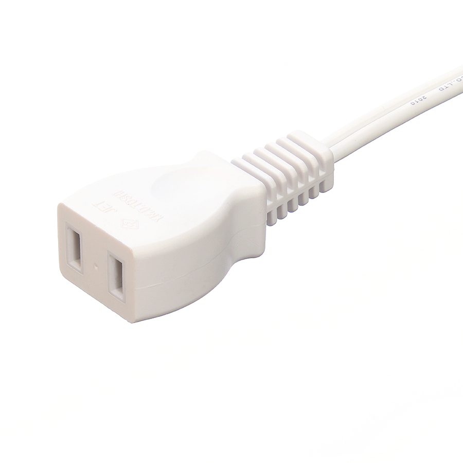 2 Pin VFF 2X1.25mm2 Japan PSE Standard Power Cable Laptop Extention Cord with Oxygen Free Bared Stranded Copper Conductor