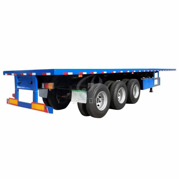 Fuwa BPW Optional Flatbed Semi Trailer for Versatile and Flexible Cargo