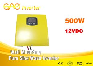 Quality dc to ac off grid pure sine wave inverter 500w 12V for home supply wall - mounting wholesale