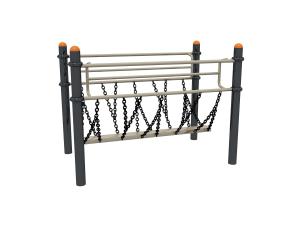 Quality Professional Outside Fitness Equipment Outdoor Gym Equipment Sling Bridge wholesale