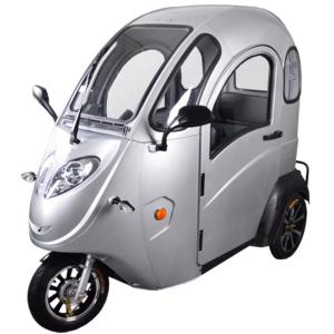 Quality Adult Disabled 3 Wheel Electric Tricycle 72V Plastic Cabin Electric Scooter Car wholesale