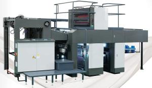 China Double Side Single Color Alcohol Dampening A1 Format Offset Book Printer on sale