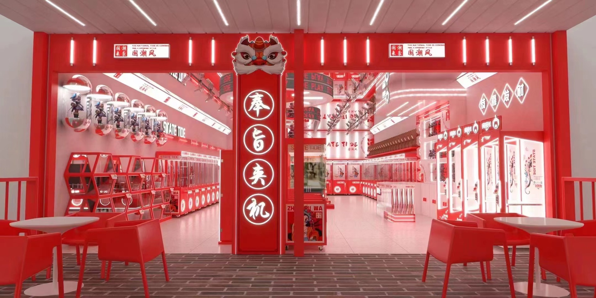 Earn money coin operated fully transparent hardware cabinet doll machines for stuff toys
