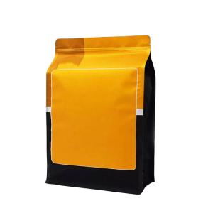 Quality Customized Logo Eight Sided Seal Laminated Plastic Bag 40mic~250mic For Pet Food Bags wholesale