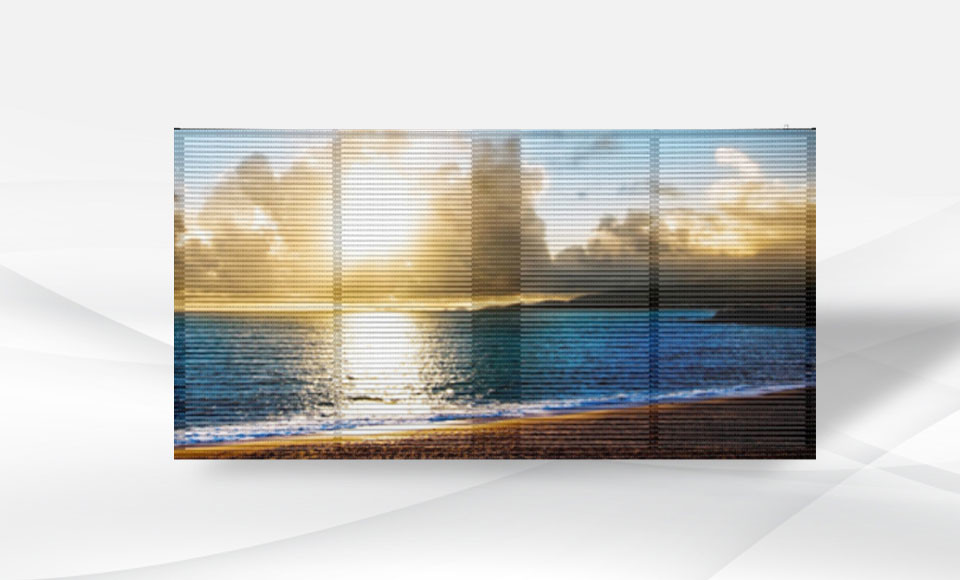 Indoor P3.9 High Transparency Ultra Thin Transparent LED Screen Music Video Wall