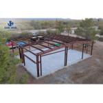 Steel Structural Fabrication Construction for Hotel Building Convenient Light